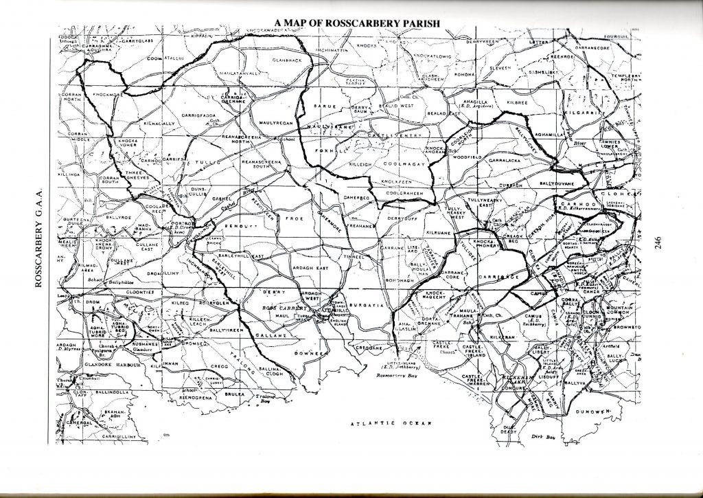 Rosscarbery Parish Townland Map